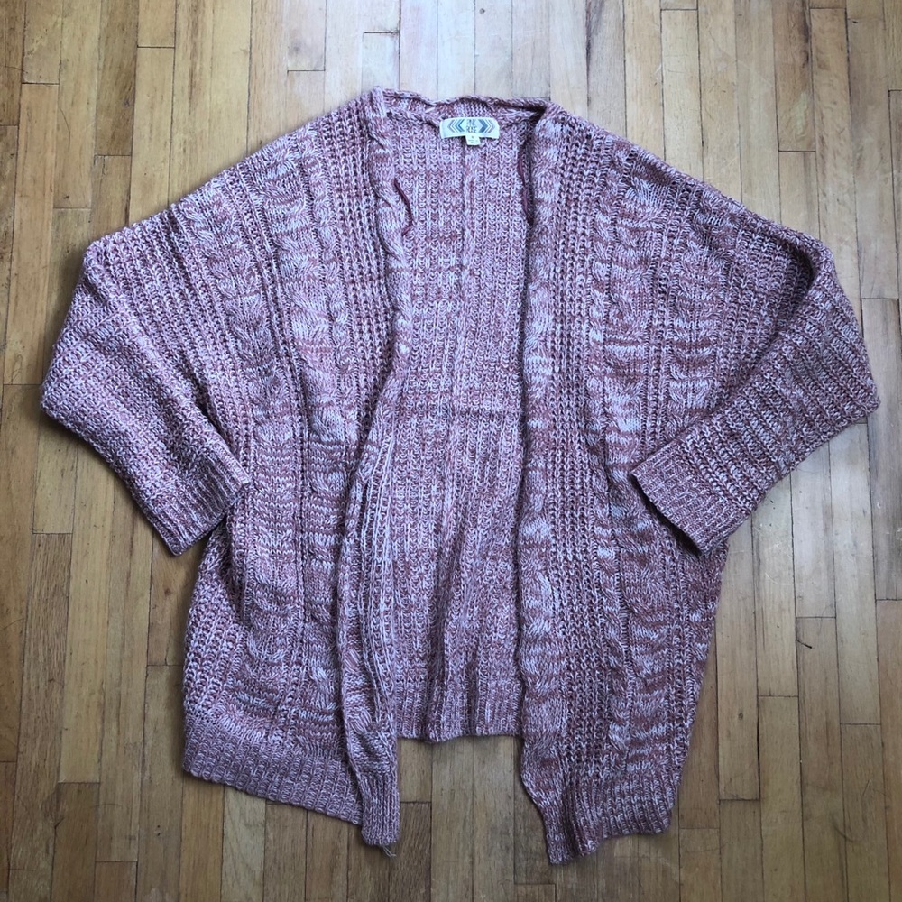 Pink Rose Cardigan